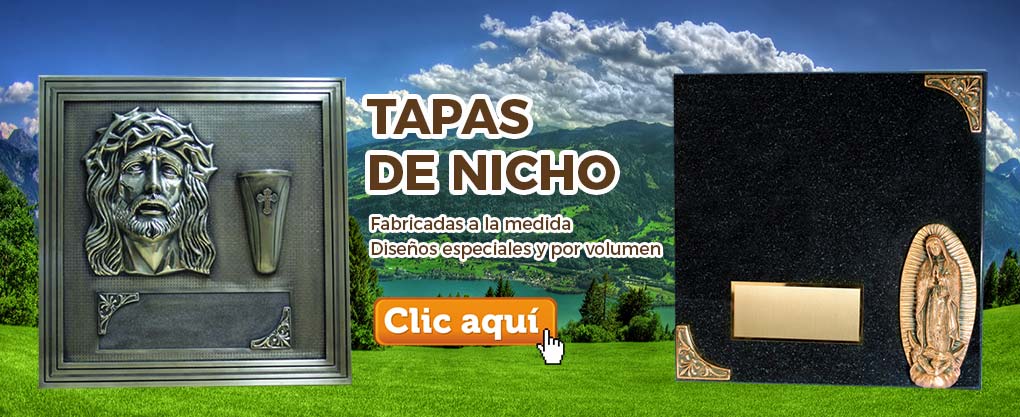 Urnas y Tapas de Nicho